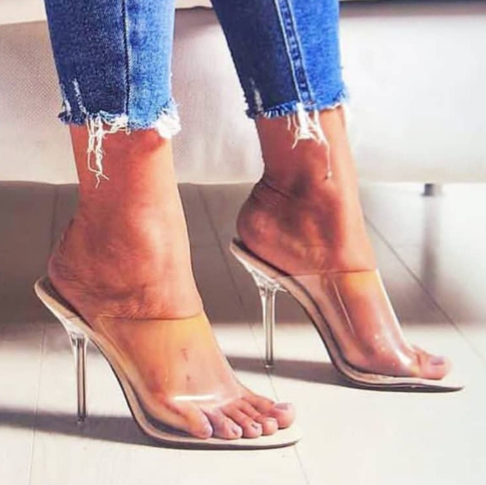 Open toe Heel